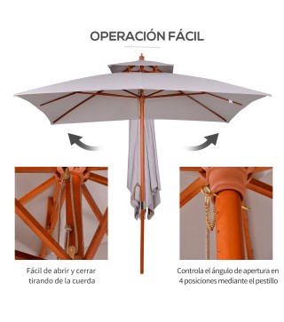 Parasol de Jardín
