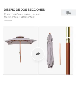 Parasol de Jardín