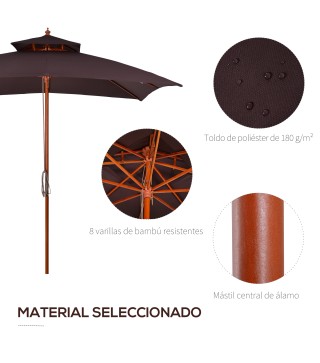 Parasol de Jardín