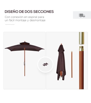 Parasol de Jardín