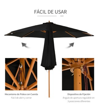 Sombrilla de Jardín