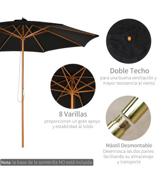 Sombrilla de Jardín