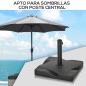 Base para Parasol de Jardín