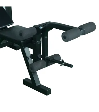 Banco de Pesas Banco de Musculación Multifuncional con Altura Ajustable de 3 Niveles para Entrenamiento Fitness de Cuerpo Comple