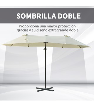 Sombrilla Doble