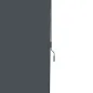 Toldo Vertical Exterior 200x305 cm Pantalla de Privacidad Enrollable Ajustable con Manivela Protección UV 40+ Gris