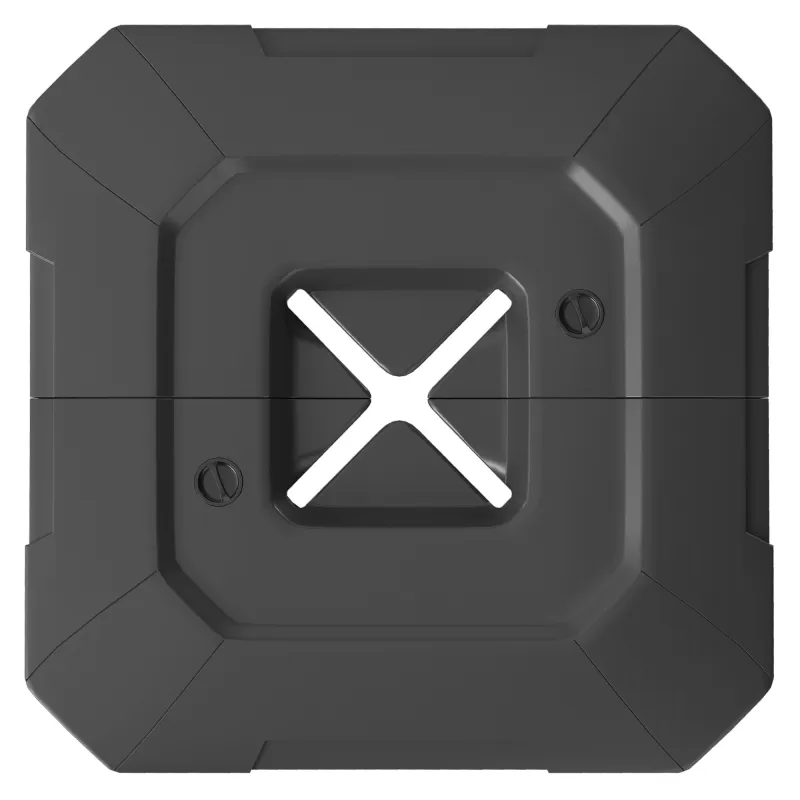 Juego de 2 Pesas para Sombrilla, Bases para Sombrilla Rellenables 80 kg con Agua 80 kg o Mezcla de Agua y Arena 105 kg