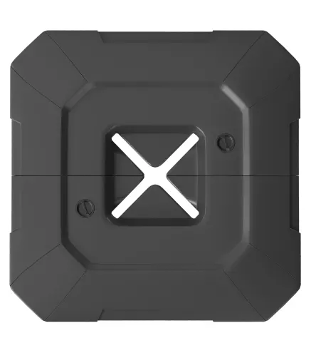 Juego de 2 Pesas para Sombrilla, Bases para Sombrilla Rellenables 80 kg con Agua 80 kg o Mezcla de Agua y Arena 105 kg