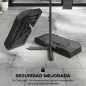 Juego de 2 Pesas para Sombrilla, Bases para Sombrilla Rellenables 80 kg con Agua 80 kg o Mezcla de Agua y Arena 105 kg Juego de 2 Pesas para Sombrilla, Bases para Sombrilla Rellenables 80 kg con Agua 80 kg o Mezcla de Agua y Arena 105 kg