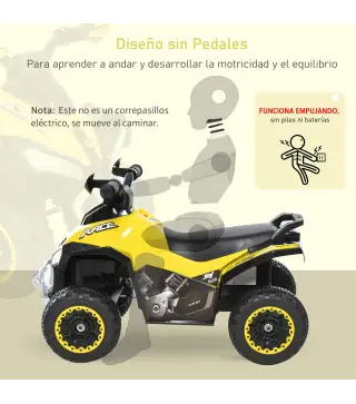 Quad Correpasillo para Niños