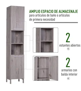 Armario Alto de Baño