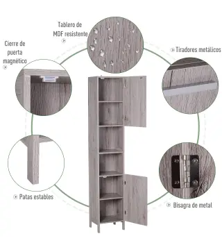 Armario Alto de Baño