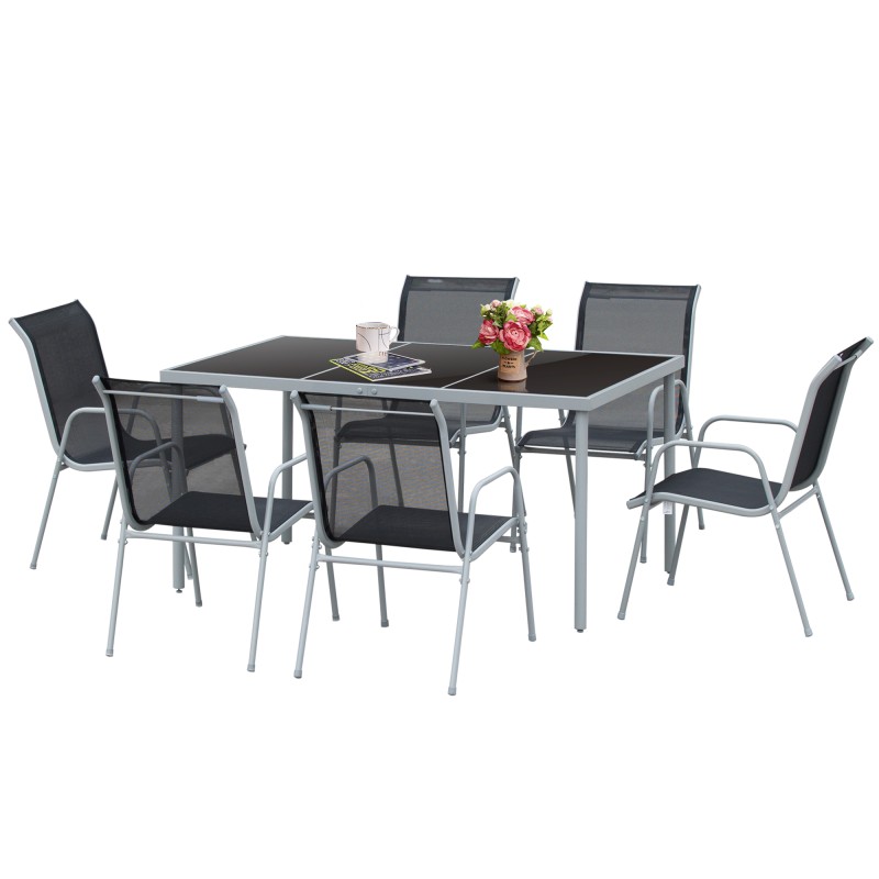 Conjunto de Comedor para Jardín Conjunto de Comedor para Jardín