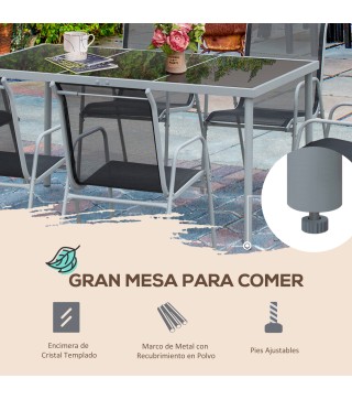 Conjunto de Comedor para Jardín