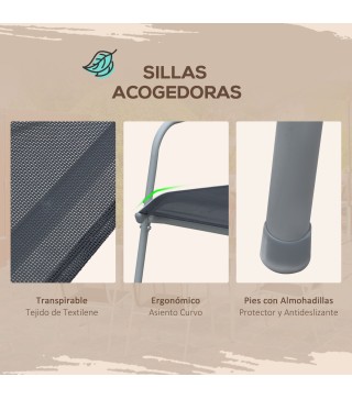 Conjunto de Comedor para Jardín