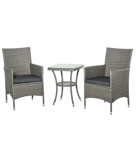 Conjunto de Muebles Ratán para Jardín