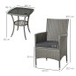 Conjunto de Muebles Ratán para Jardín Conjunto de Muebles Ratán para Jardín