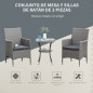 Conjunto de Muebles Ratán para Jardín Conjunto de Muebles Ratán para Jardín