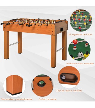 Futbolín de Madera