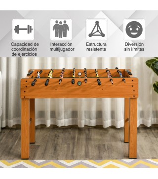 Futbolín de Madera