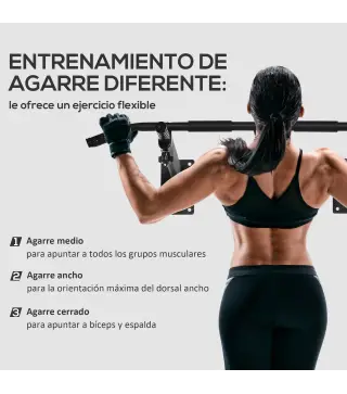 Barra de Dominadas de Pared