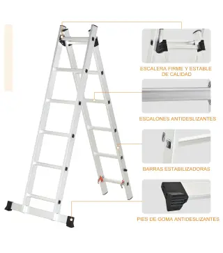 Escalera de Aluminio