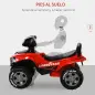 Quad Correpasillos para Niños Mayores de 18-36 Meses Coche Cuatrimoto con Funciones de Luces Bocina y Espacio Secreto de Almacen