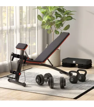 Pesa Rusa de 8 kg Kettlebell Relleno de Arena con Mango Ancho Antideslizante para Entrenamiento 22x17x24 cm Negro