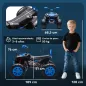 Quad Eléctrico para Niños de 3-8 Años 24V con 2 Motores Velocidad hasta 6,5 km/h Ruedas con Suspensión Azul