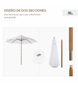 Sombrilla de Jardín