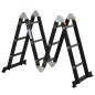 Escalera Plegable de Aluminio Escalera Plegable de Aluminio