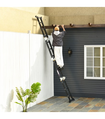 Escalera Plegable de Aluminio