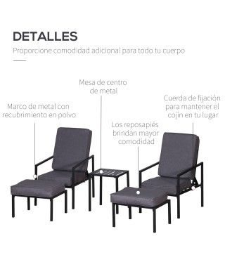 Conjunto de Muebles de Jardín