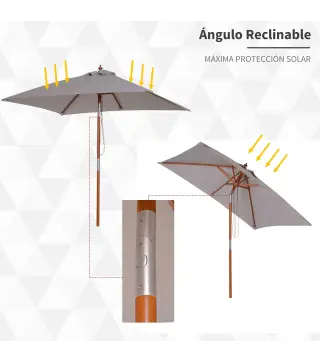 Sombrilla de Jardín