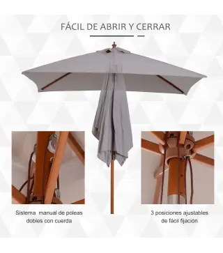 Sombrilla de Jardín