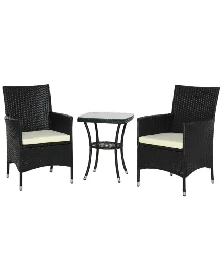 Conjunto de Muebles Ratán para Jardín