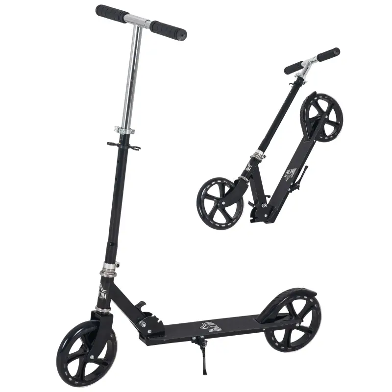 Patinete Plegable para Niños de 7-14 Años Scooter Infantil Manillar Ajustable en Altura de 4 Niveles con Freno 88x37x75-100 cm N Patinete Plegable para Niños de 7-14 Años Scooter Infantil Manillar Ajustable en Altura de 4 Niveles con Freno 88x37x75-100 cm N