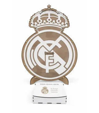 Escudo Personalizado de Firmas para Primera Comunión Real Madrid
