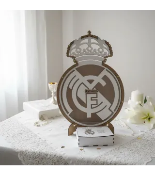 Escudo Personalizado de Firmas para Primera Comunión Real Madrid
