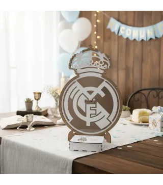 Escudo Personalizado de Firmas para Primera Comunión Real Madrid