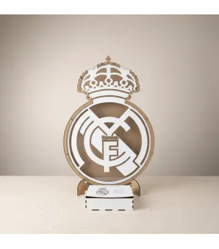 Escudo Personalizado de Firmas para Primera Comunión Real Madrid