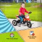 Moto Correpasillos Infantil para Niños de +18 Meses con Apariencia de Moto de Montaña con 3 Ruedas con Luces y Sonido Pedales Di