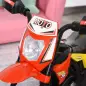Moto Correpasillos Infantil para Niños de +18 Meses con Apariencia de Moto de Montaña con 3 Ruedas con Luces y Sonido Pedales Di