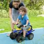 Quad Correpasillos con Licencia GOODYEAR para Niños Mayores de 18-36 Meses Coche Cuatrimoto con Funciones de Luces Bocina y Espa