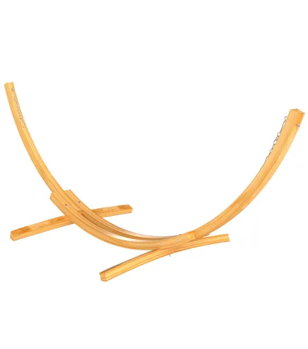 Soporte para Hamaca de Madera 325x120x118 cm Estructura para Hamaca Carga Máx. 120 kg para Jardín Terraza Interiores y Exteriore