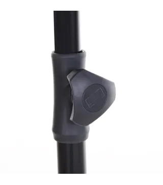 Sombrilla de Terraza de Aluminio 198x130x245 cm Parasol de Jardín Rectangular con Función de Inclinación Café