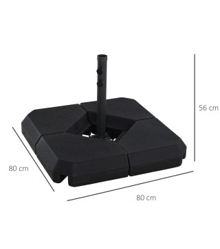 Base de Pesa para Sombrilla