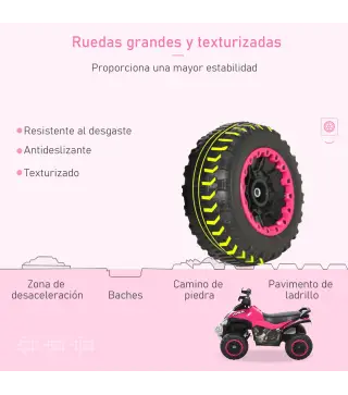 Quad Correpasillo para Niños