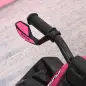 Cuatriciclo Infantil Tipo Quad Todoterreno con Luces Sonidos y Asiento Amplio para +18 Meses 67,5x38x44 cm Rosa y Negro