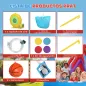 Castillo Hinchable Acuático con Soplador 550W Tobogán Pared de Escalada Piscina Aro de Baloncesto Portería de Fútbol Castillo Hinchable Acuático con Soplador 550W Tobogán Pared de Escalada Piscina Aro de Baloncesto Portería de Fútbol